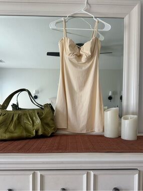 Butter Yellow Mini Dress